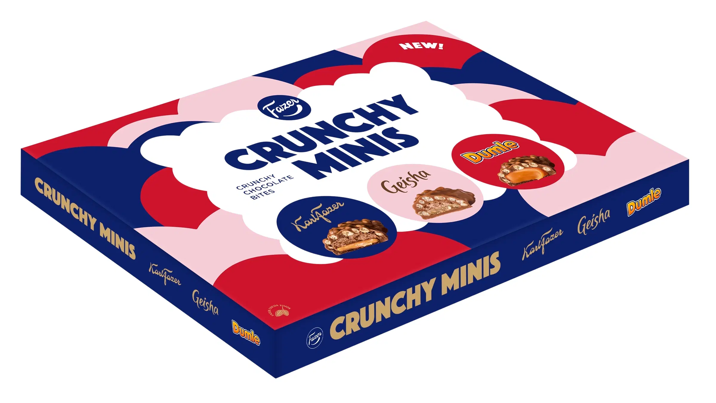 Fazer Crunchy Minis suklaakonvehteja