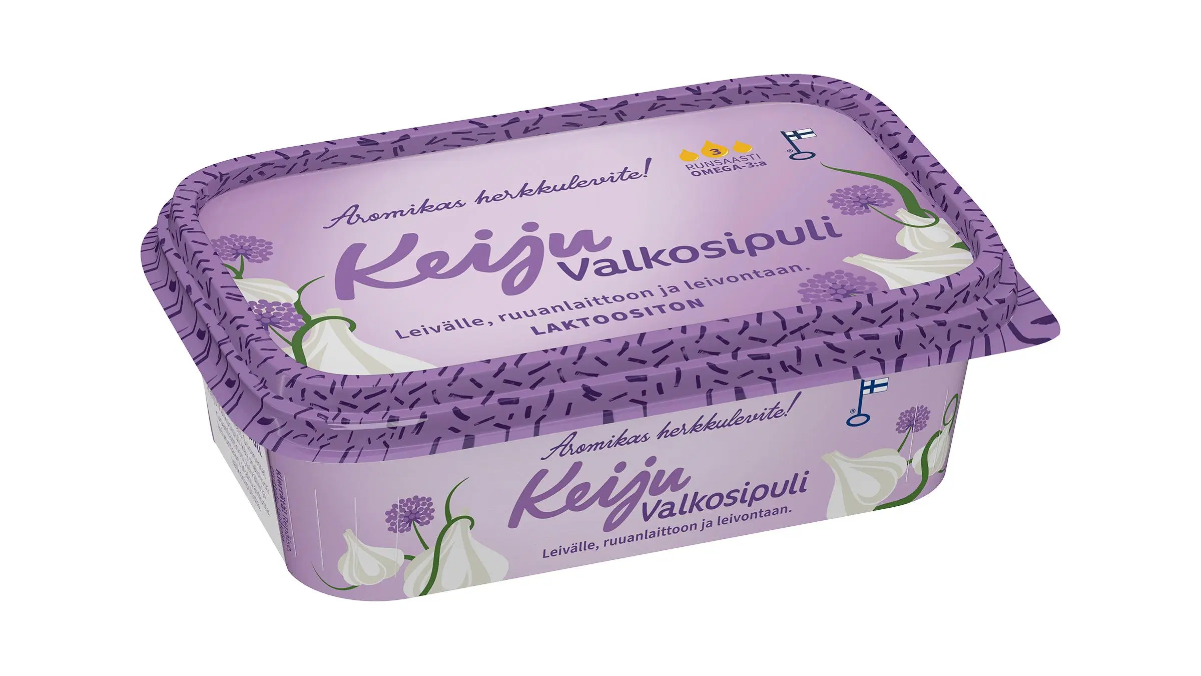 Keiju-valkosipulilevite