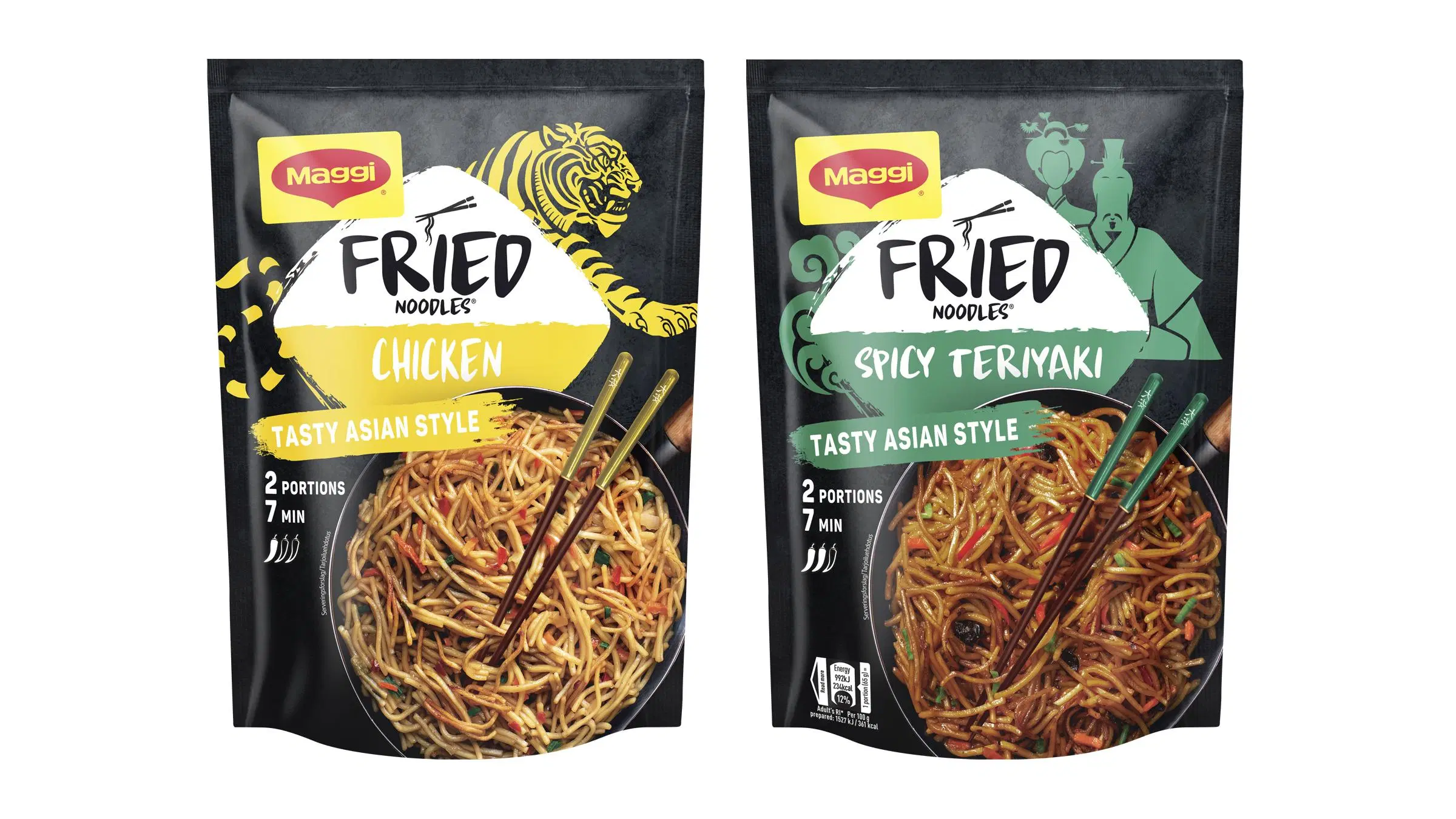 Maggi Fried Noodles -ateriat