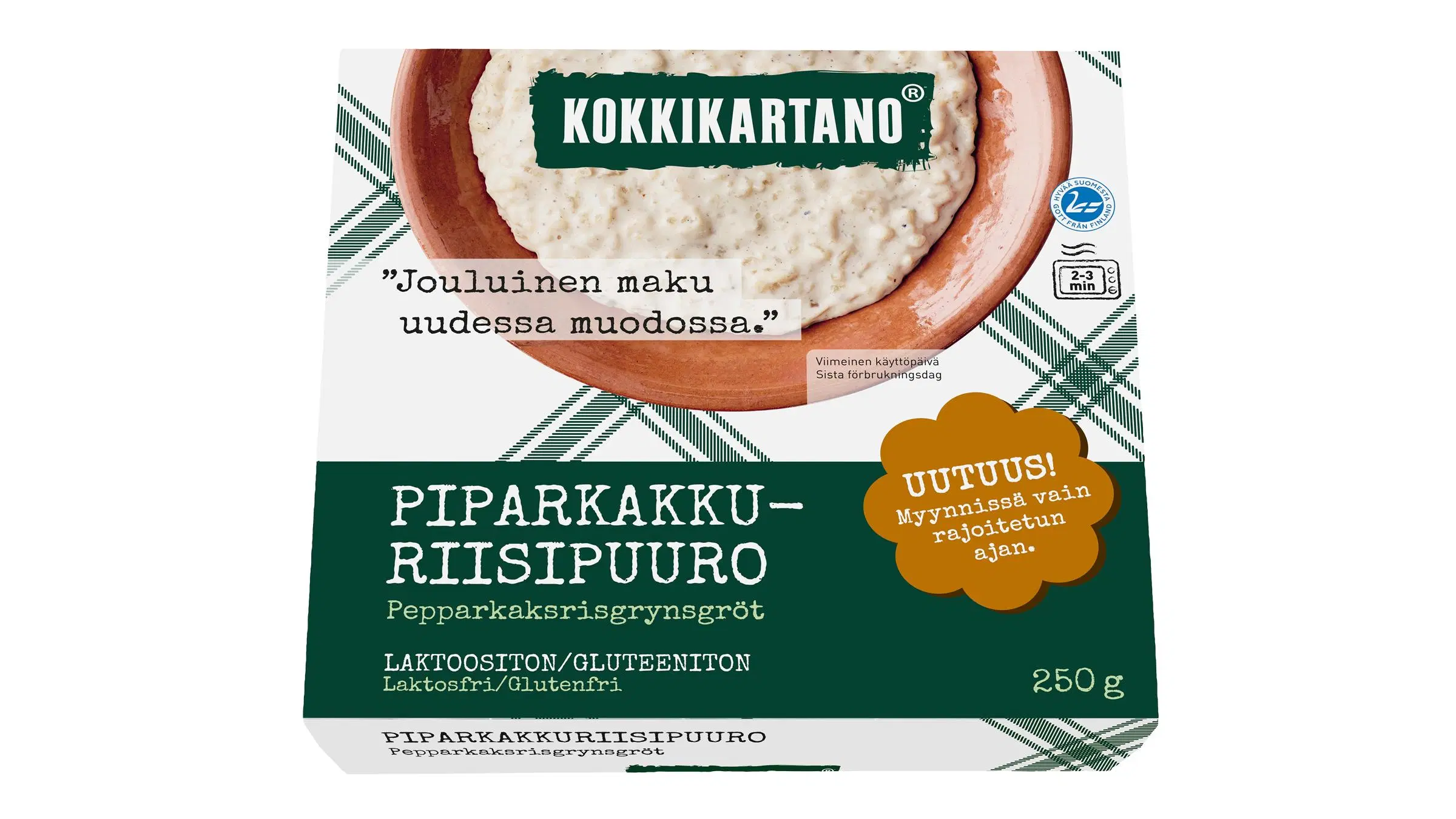 Kokkikartano Piparkakkuriisipuuro