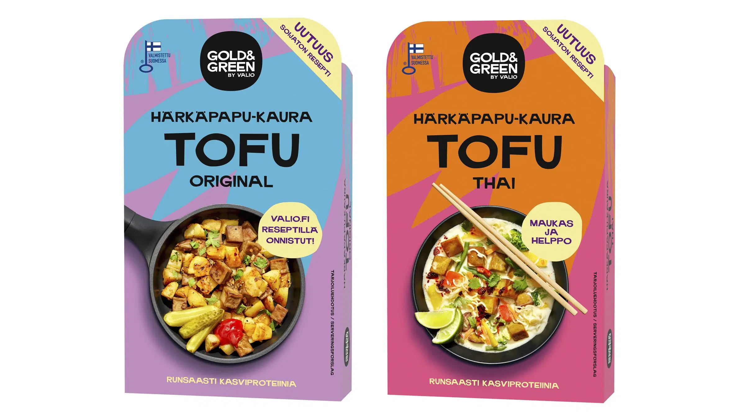 Gold&Green Härkäpapu-Kaura Tofu