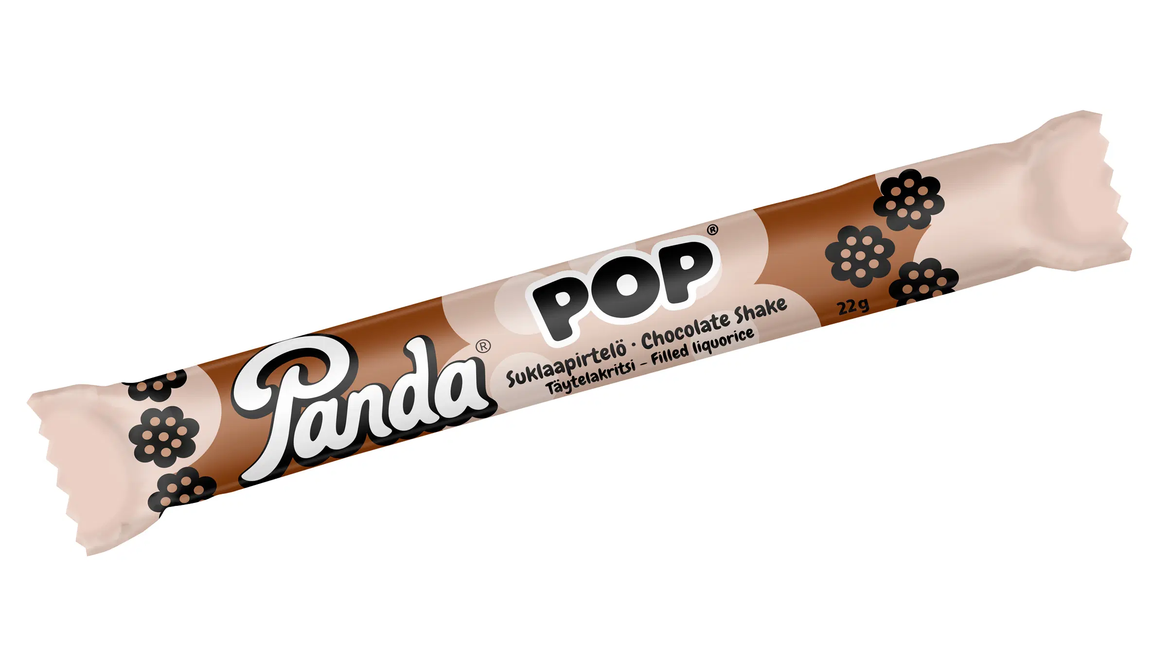 Panda Pop Suklaapirtelö -täytelakritsipatukka