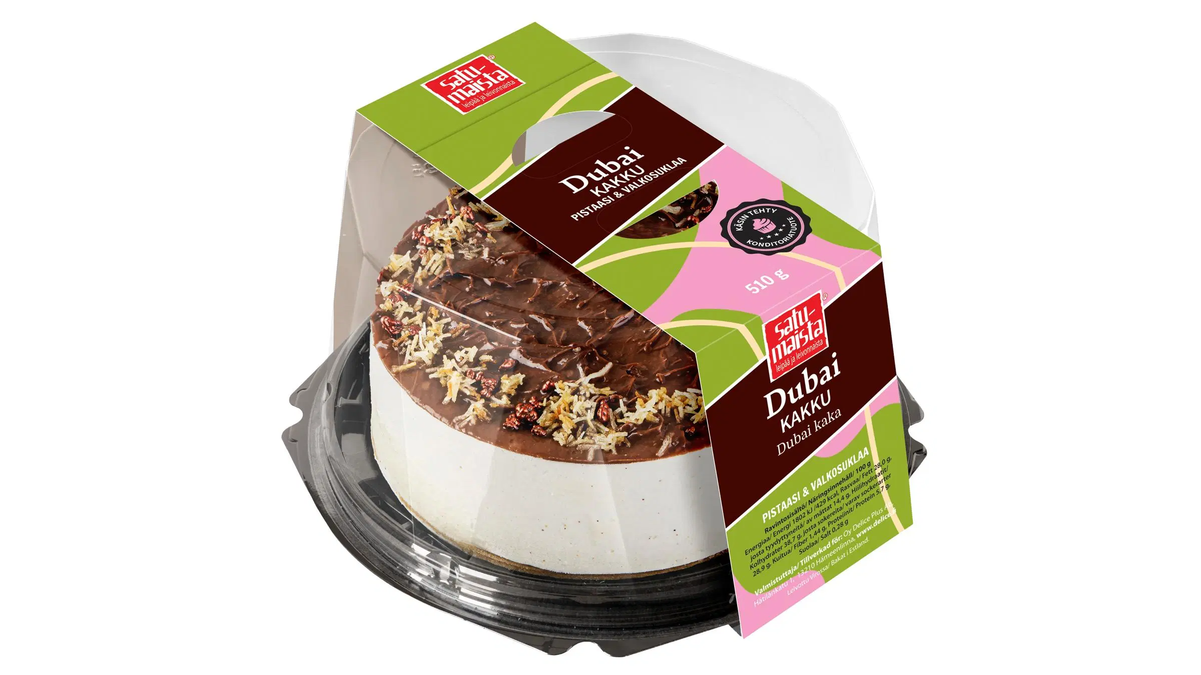 Satumaista Dubaikakku