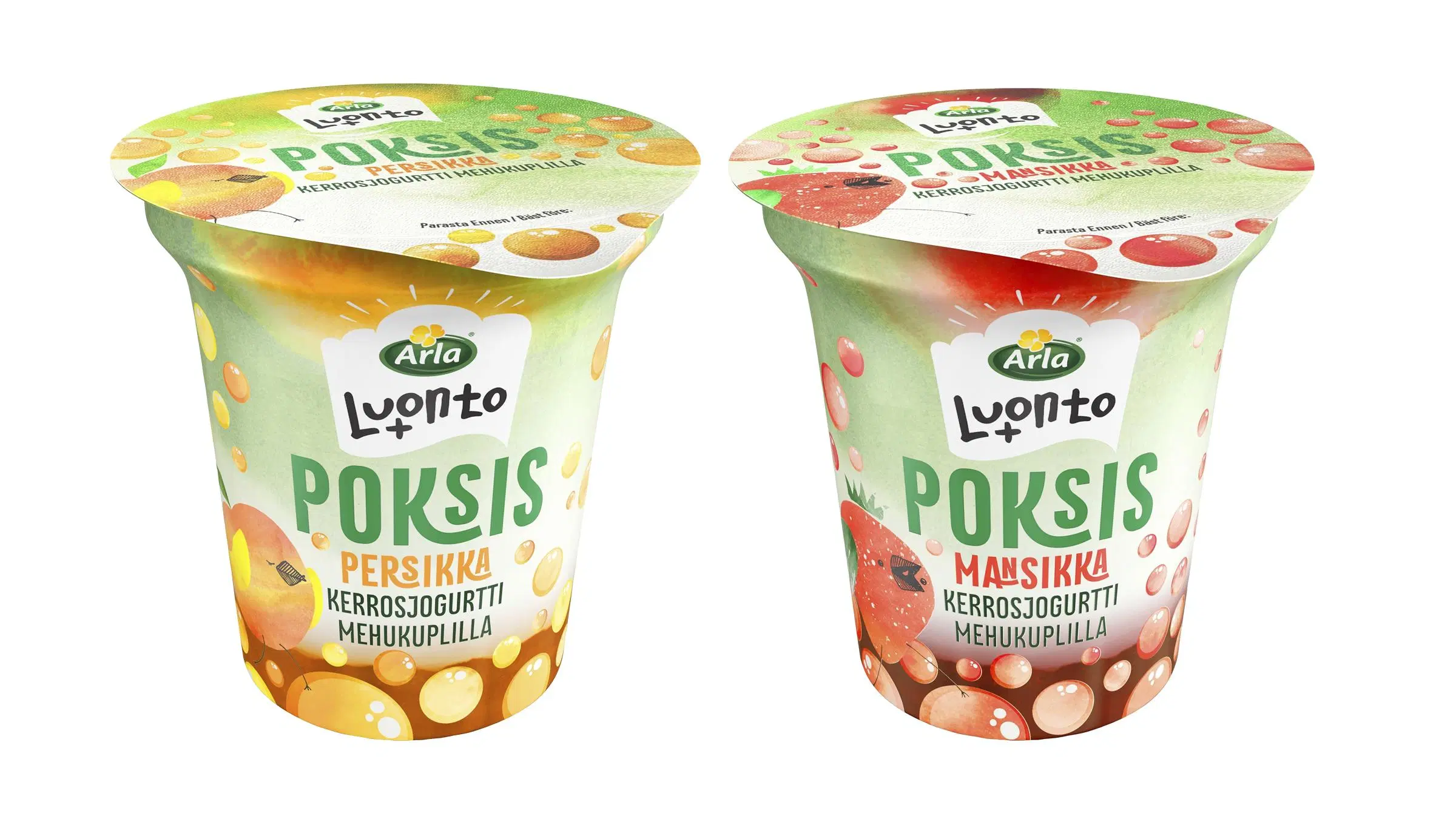 Arla Poksis -jogurtit