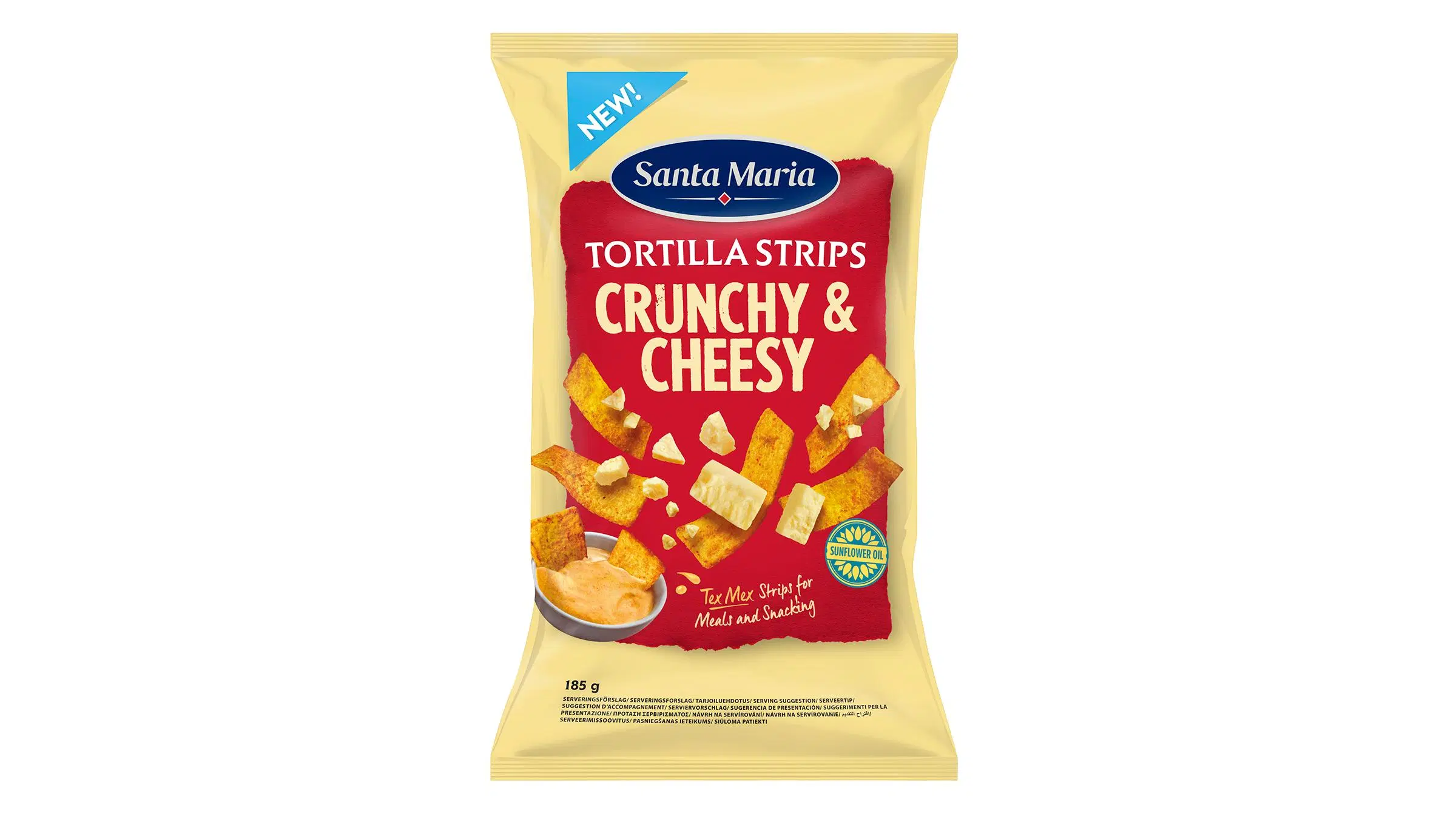 Santa Maria Crunchy & Cheesy -lastut