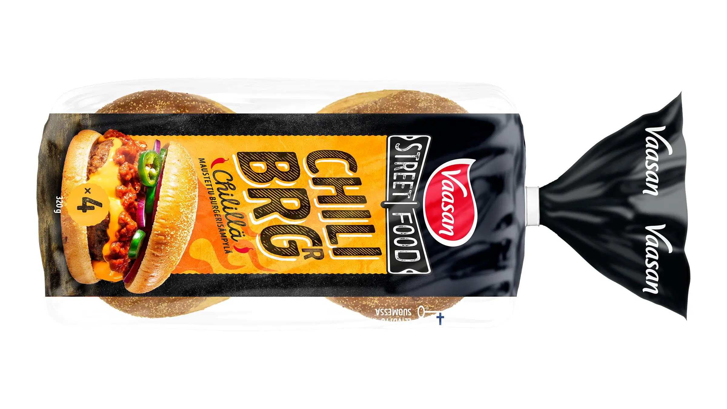 Vaasan Chili brgr -sämpylät