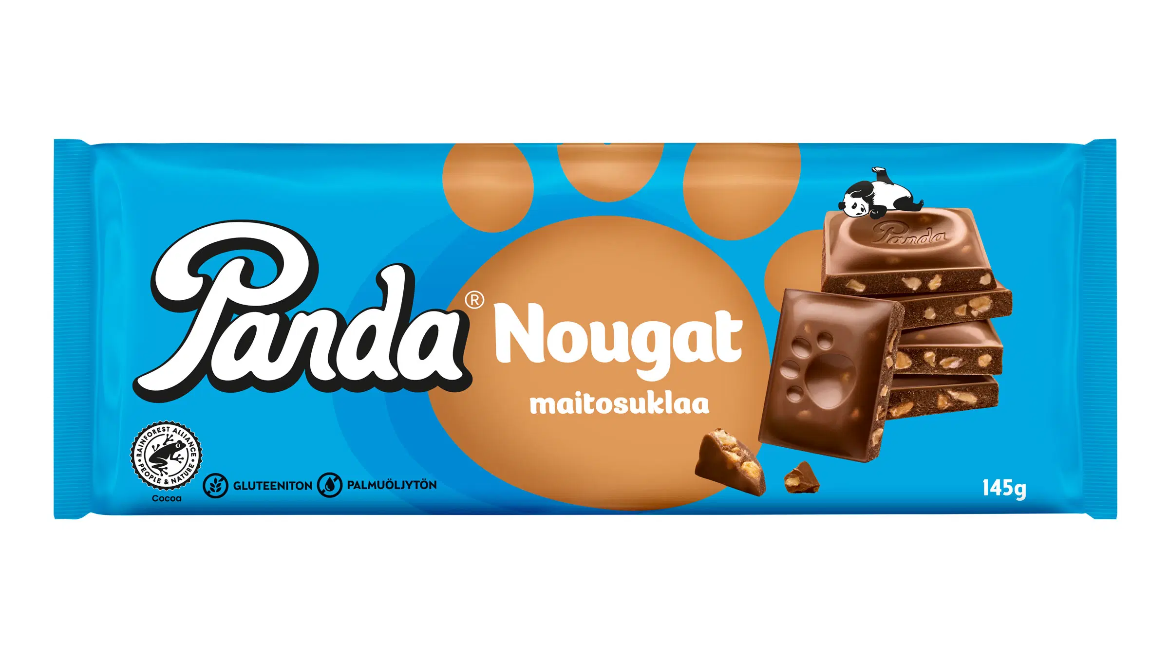 Panda Nougat -suklaalevy
