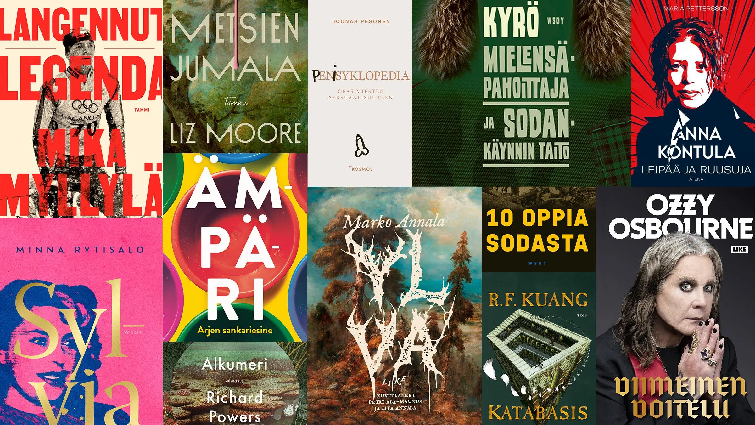 Kooste kirjankansista