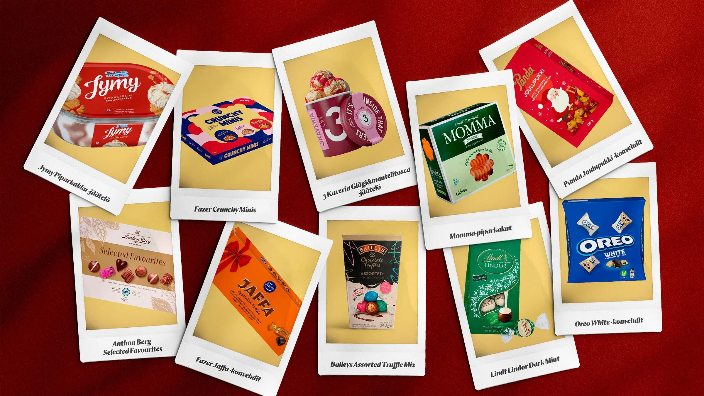 Joulun 2025 uutuustuotteet pienissä kuvissa