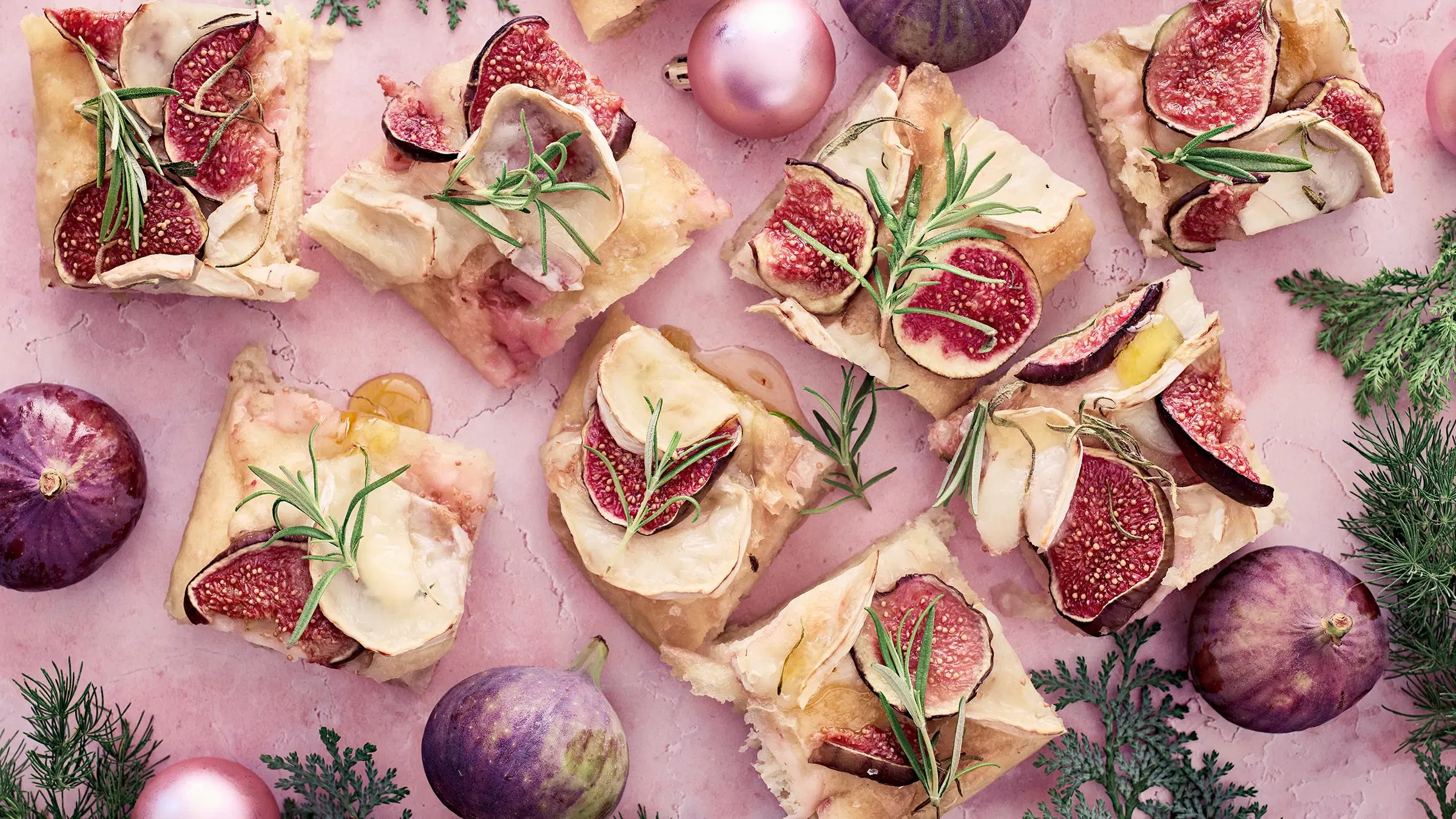 Jouluinen focaccia