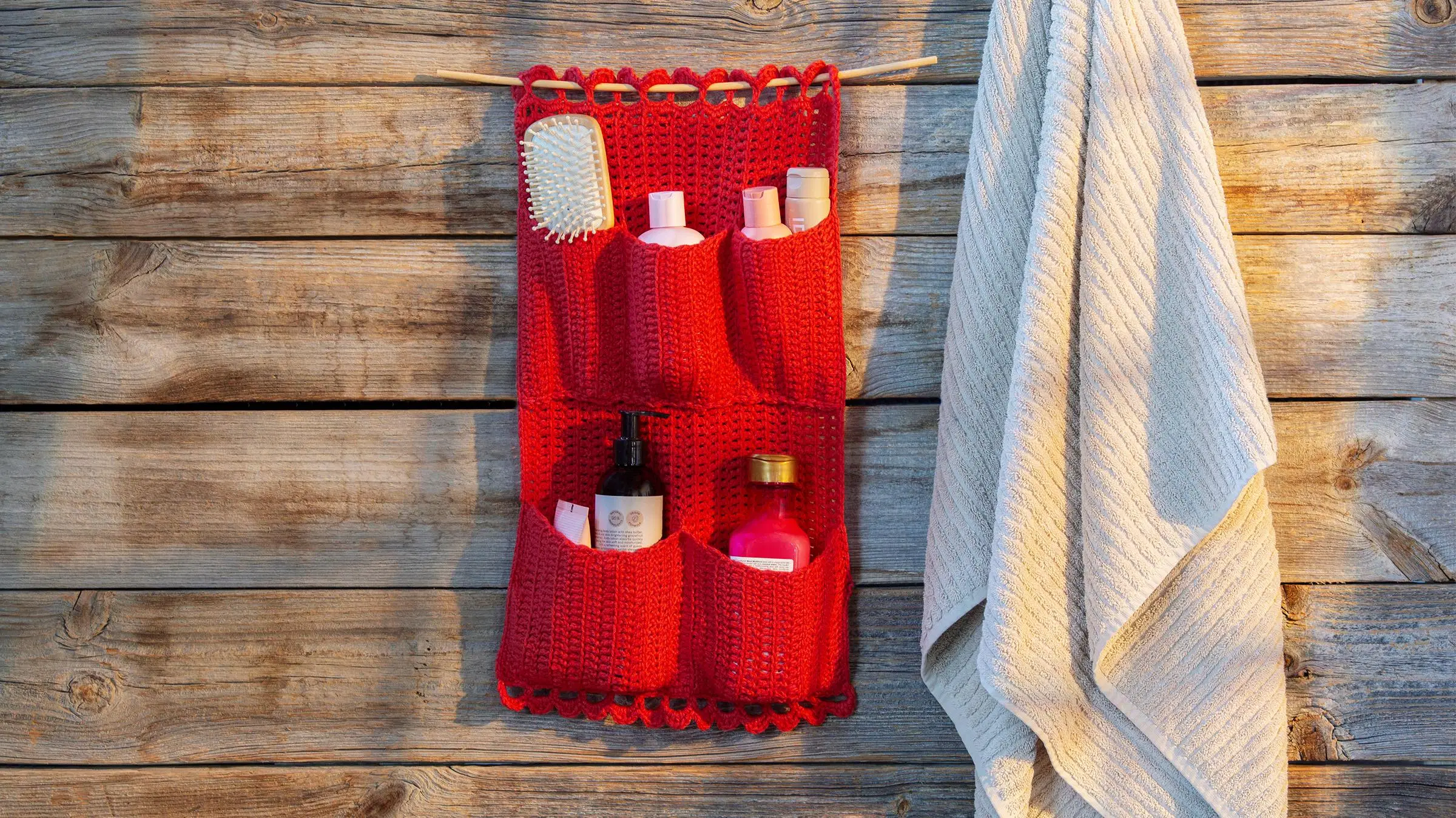 Virkattu säilytyslokerikko