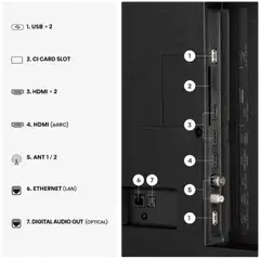 Hisense 55" 4K QLED Smart TV 55A7S - 6