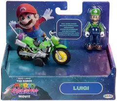 Mario Movie 2 figuuri ja moottoripyörä Wave 1, erilaisia - 5