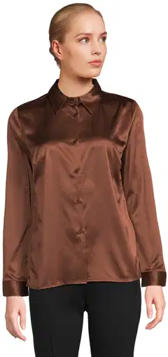 London Fog naisten kangaspusero 228L263308 - brown - 1