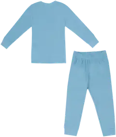 House lasten pyjama 232H042507 - Dusty Blue - 2