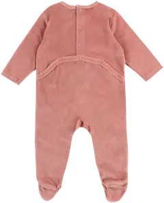 TEX BABY vauvojen velourpyjama Love & Friends - PINK DARK - 2