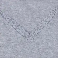 Actuelle naisten pyjama 212A382515 - Grey/pink AOP - 3