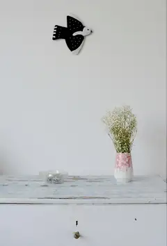 MUM’s YIN JANG designlintu-seinäkoriste, lentää oikealle - 3