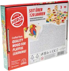 Heros lelu Play and Learn Kuvamuistipeli 40 osaa - 6