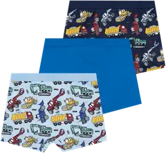 House lasten bokserit Työkoneet 231H260817 3-pack - BLUE AOP - 2