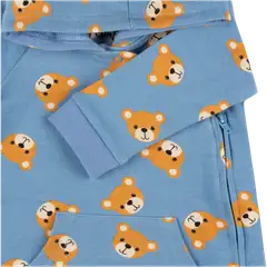 Ciraf vauvojen collegehaalari Nalle - blue bear face aop - 3