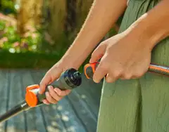 GARDENA Terassinpesuharja varrella Cleansystem, karkea - 4