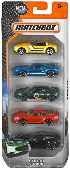 Matchbox leikkiauto 5-pack lajitelma - 5