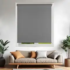 Ihanin pimentävä rullaverho harmaa 200x185cm - 5