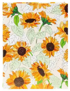 Goldbuch sunflower valkoinen muistikirja A5/200 - 1
