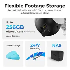 Imilab EC6 Pro 4K WiFi -valvontakamera ulkokäyttöön CMSXJ120A - 8