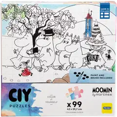 Peliko Muumi palapeli CIY 99 palaa vesivärit - 3
