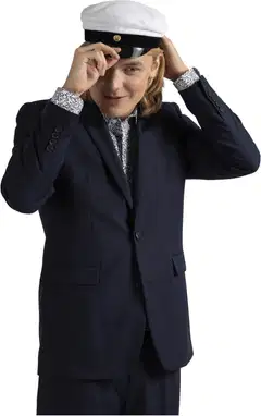 London Fog miesten puvunhousut normaali rf 2020lf2 - Night Sky - 8