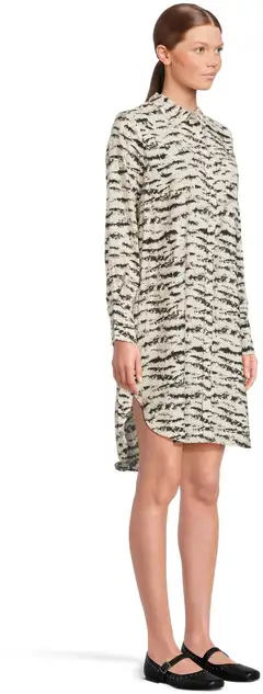 WKLY. naisten paitamekko 218W000500 - Beige Aop - 4