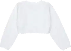 Ciraf lasten pörröinen neulebolero 25TC264022 - white - 2