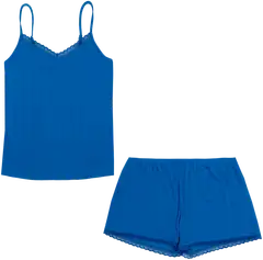 TEX naisten shortsipyjama I982740 - Ink - 1