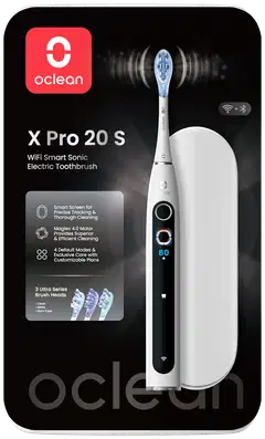 Oclean sähköhammasharja X Pro 20 Set valkoinen C01000745 - 8