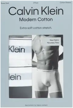 Calvin Klein miesten bokserit 3-pack NB3964AMP1 - black /white /grey - 3