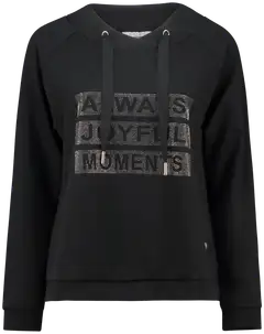 Zabaione naisten trikoopusero Al44eya - BLACK - 1