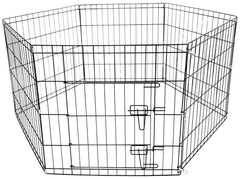 Trekker pentuaitaus 6-paneelia S 61x61 cm musta - 1