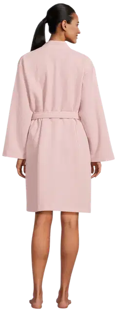 Actuelle naisten kylpytakki vohvelikankaasta 215ASS2001 - Chalk pink - 3