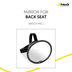 Hauck takapenkin peili vauvalle Watch Me 1 musta - 8