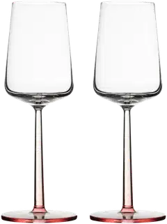 Iittala Essence ruusu 2 kpl valkoviinilasi 33cl - 1