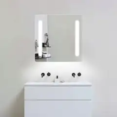 Tammiholma valopeili CORK pistorasioilla 60x60 cm - 3