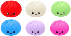 Squishy Dumplings puristeltava lelu 10 cm - 4
