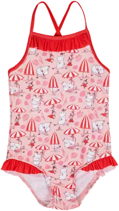 Muumi Lasten uima-asu Simpukkaranta 592031 - koralli - 1