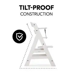 Hauck syöttötuoli Alpha+ creme - 23