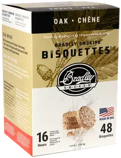 Bradley Smoker tammisavustusbriketit 48 kpl - 1