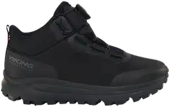 Viking miesten nastakenkä Stride Mid Spike Warm BOA Waterproof - BLACK - 1