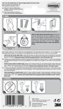 Command™ Iso kanvastauluripustin 17044 - 8