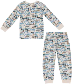 House lasten pyjama 232H042501 2-pack - MULTICOLOR/BLUE - 4